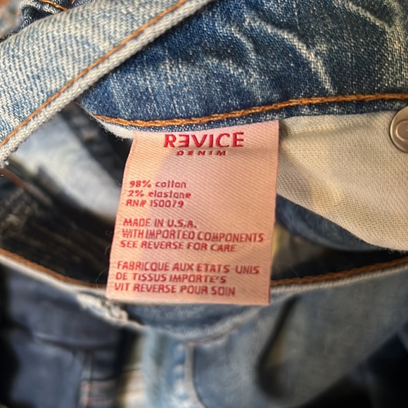 Revice Patchwork Jean NWOT - Picture 7 of 8